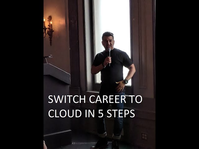 How to Switch Your Career to AWS Cloud in 5 Steps