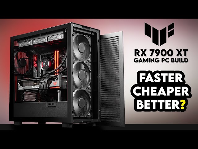 A New Era for AMD! | RX 7900 XT ASUS TUF Gaming PC Build | NZXT H7 Flow, Airflow & Gameplay, Radeon