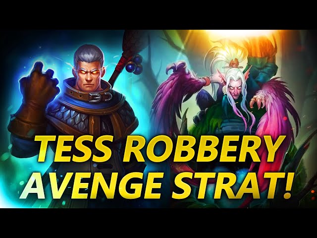 Tess Avenge Robbery!!! | Hearthstone Battlegrounds Gameplay | Patch 22.0 | bofur_hs