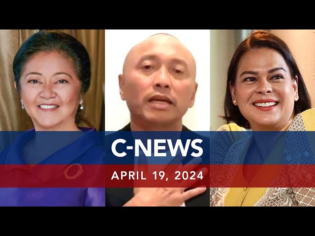 UNTV: C-NEWS | April 19, 2024