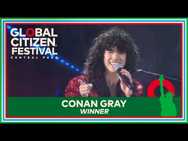 Pop Singer Conan Gray Performs ‘Winner’ Live | Global Citizen Festival 2023
