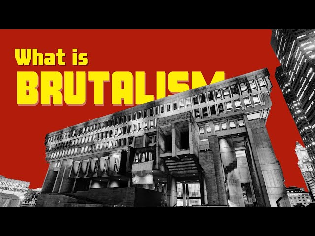 What is Brutalist Architecture? | ARCHITECTURE 101