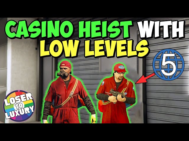 I Played the Diamond Casino Heist with Low Levels in GTA 5 Online | GTA Online Loser to Luxury EP 70