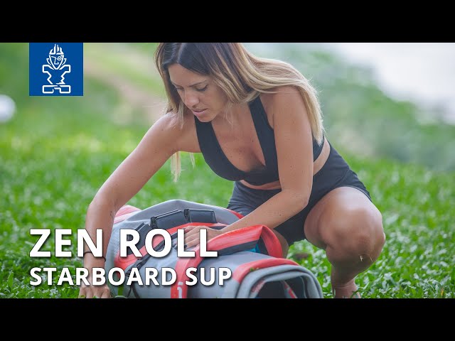 Starboard SUP Zen Roll Inflatable Paddle Boards: Pack 30% Smaller - Convenient for Travel & Storage