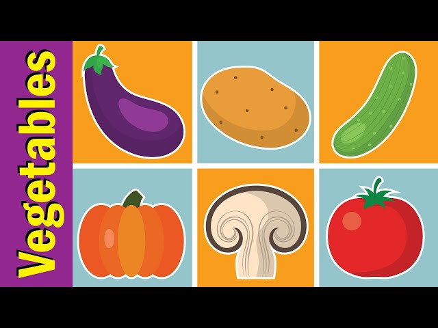 Vegetables Vocabulary Chant for Children | Fun Kids English