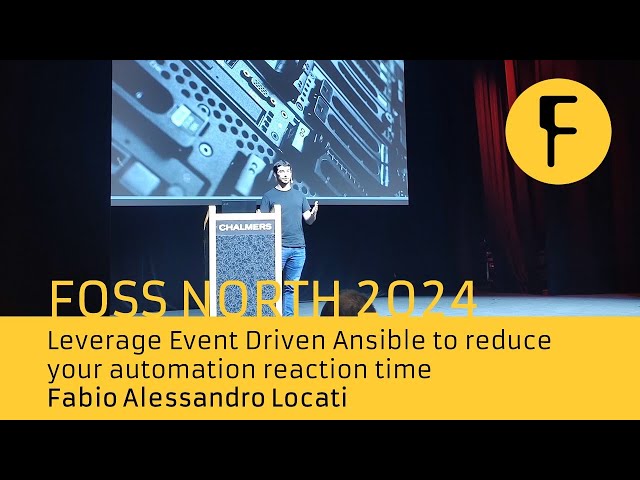 Leverage Event Driven Ansible to reduce your automation reaction time - Fabio Alessandro Locati