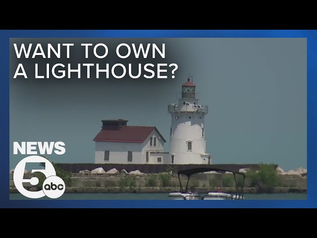 Here's how you could own the iconic western lighthouse at Cleveland Harbor