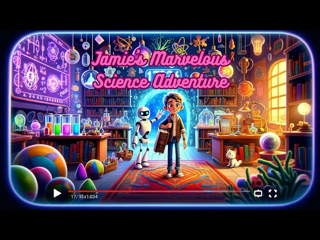 Jamie's Marvelous Science Adventure | Enchanting Tales for Kids | Animated Series| bedtime stories