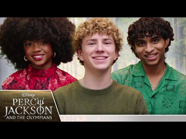 The Cast Of "Percy Jackson And The Olympians" Finds Out Which Characters They Actually Are