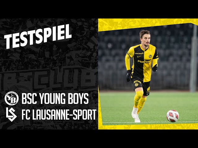 Re-Live: Testspiel YB - Lausanne (3:1) 22.01.2022