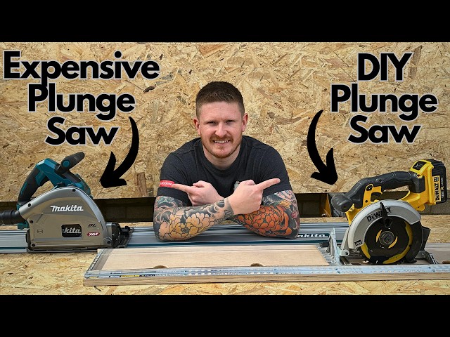 How to Make a DIY Track Saw - Can it Beat a 40v Makita?