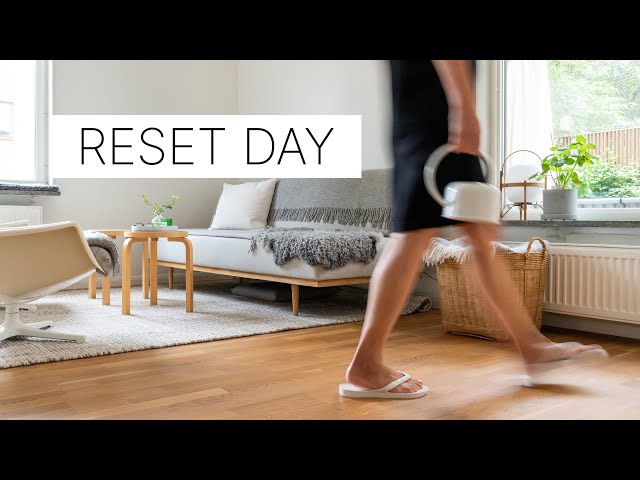 Sunday reset routine I Get it all done with me 2021 I Minimal home