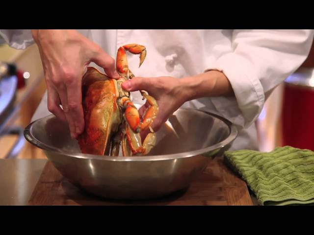 How to cook and clean a Dungeness crab