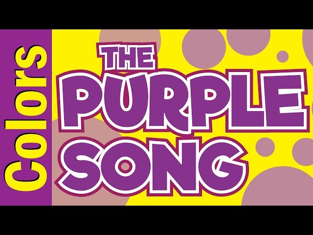 Purple Song | Colors Song for Kids ESL & EFL | Colors Song | ESL for Kids | Fun Kids English