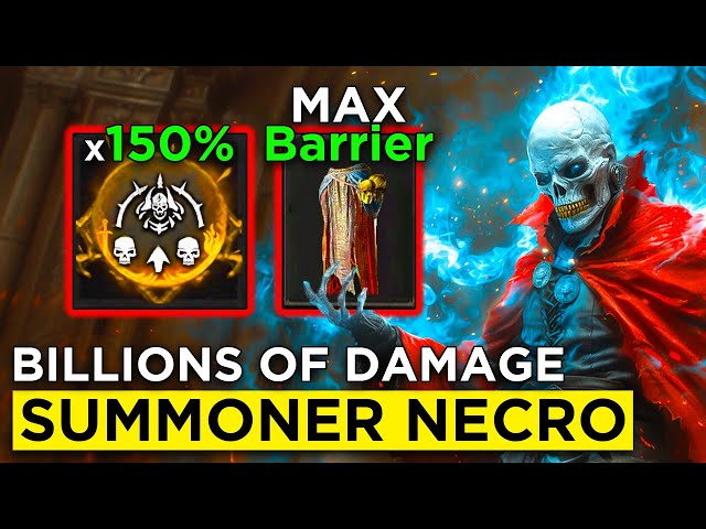 Season 4 Summoner is the Best Necromancer Possible in Diablo 4!