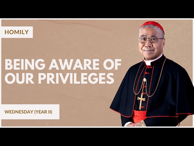 Being Aware Of Our Privileges - William Cardinal Goh (Homily - 03 Jan 2024)
