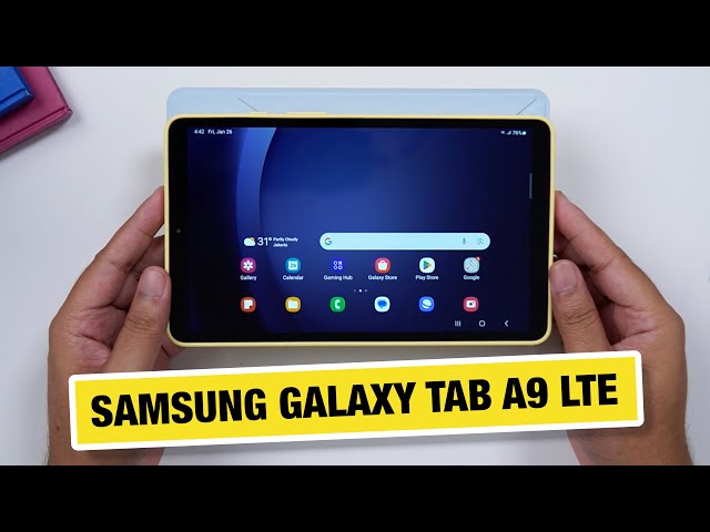 ⚡️ Tablet Samsung Murah 2024! Review Samsung Galaxy Tab A9 LTE