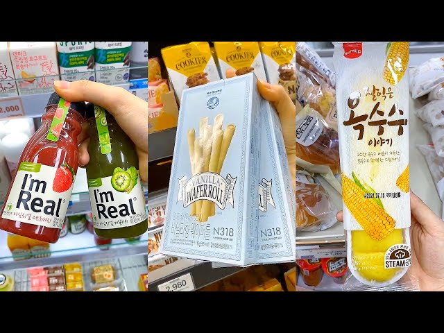 Review đồ ăn ngon xỉu trong cửa hàng tiện lợi StoryWay Hàn Quốc | KÊNH CỦA KEM