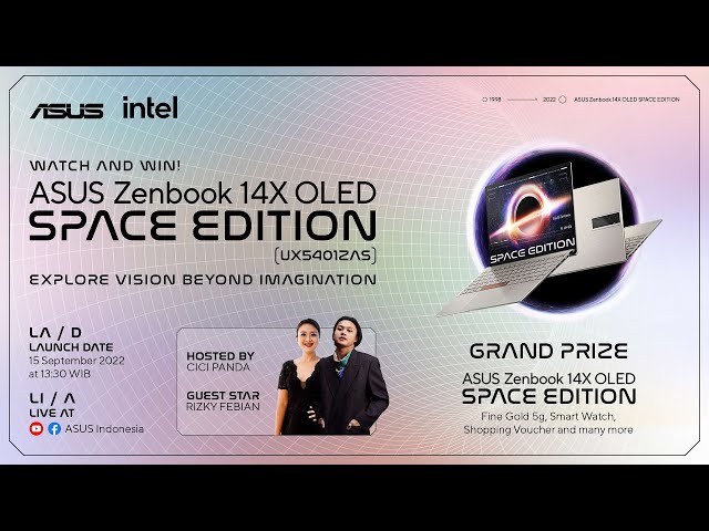ASUS Zenbook 14X OLED Space Edition - Live Launch Event
