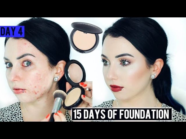 COVER FX TOTAL COVER CREAM Foundation {First Impression Review & Demo!} 15 DAYS OF FOUNDATION