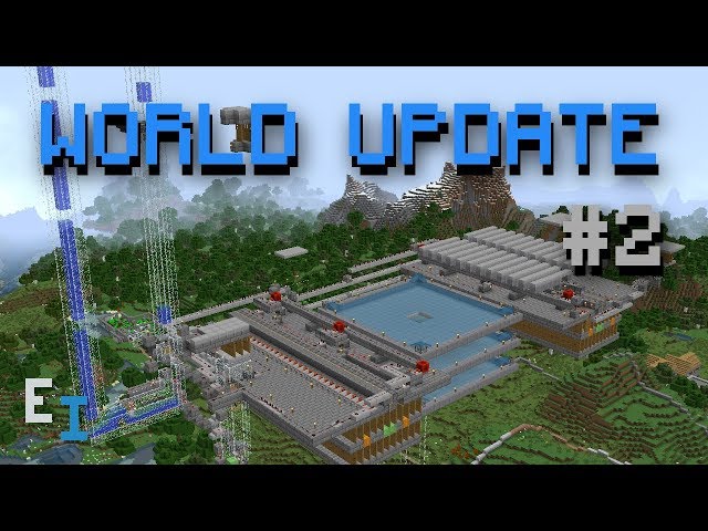 Minecraft World Update #2 - Building a Real Farm!
