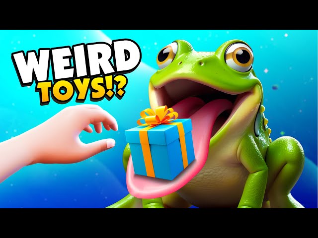 My Pet FROG Helps Me Open Toys In VR!