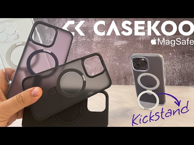 Casekoo Magic Stand: MagSafe Cases for iPhone 14 Max Pro with a Kickstand!