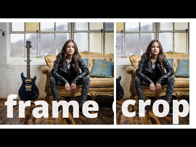 Framing vs Cropping YOUR photos (PART 1 TUTORIAL)