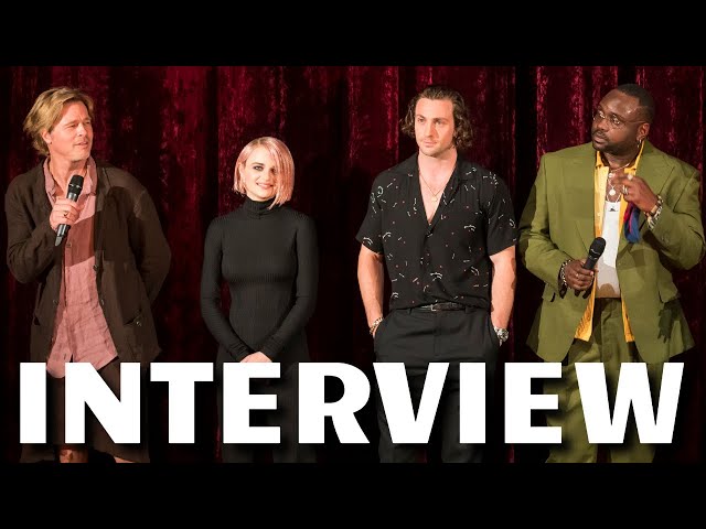 BULLET TRAIN - Behind The Scenes Talk With Brad Pitt, Joey King & Brian Tyree Henry | Sony Pictures