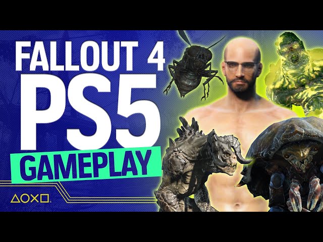 Fallout 4 PS5 Update - New PS5 Gameplay