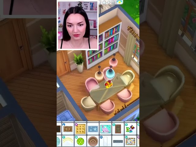 Chaque pièce fait 4x4 carreaux ! | Challenge Sims 4
