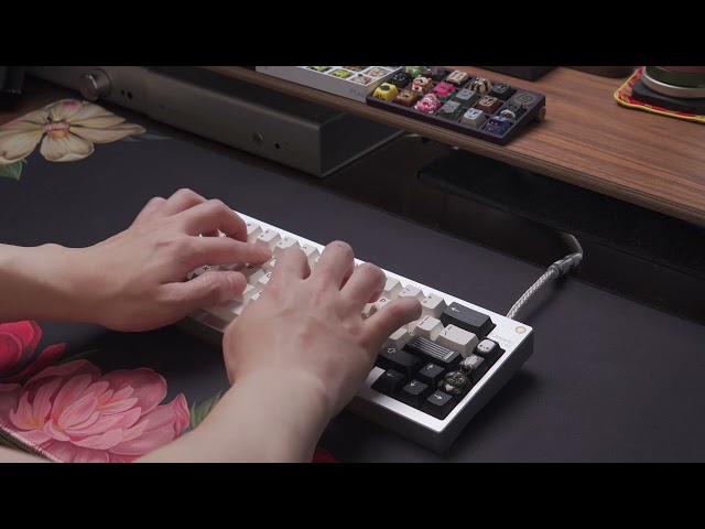 Fox Lab Time65 with lubed MX Blacks Typing Sounds
