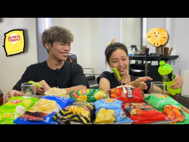 Chips chi hrang hrang leh Shin Shin kan lo ei 🤤 Franky & Rakil