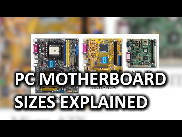 PC Motherboard Sizes as Fast As Possible