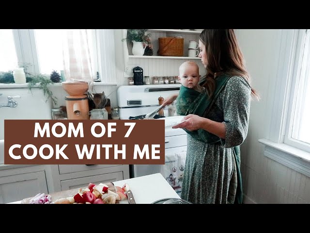 What We Eat in a Week Family | MOM OF 7 COOK WITH ME