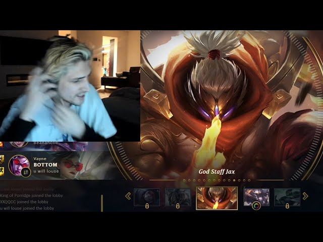 xQc plays Jax Ranked with Poke | League of Legends 2022 gameplay #3