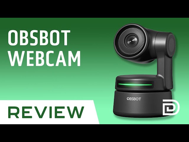 OBSBOT Tiny AI-Powered PTZ Webcam Review // Setup + Software + Footage
