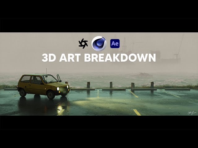 How I Create Cinematic CG Environments | FULL BREAKDOWN