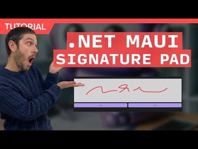 .NET MAUI Signature Pad Complete Guide