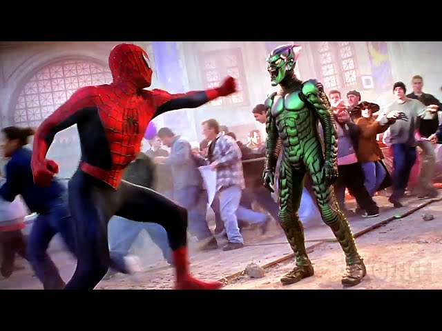 Bouffon Vert VS Spider-Man