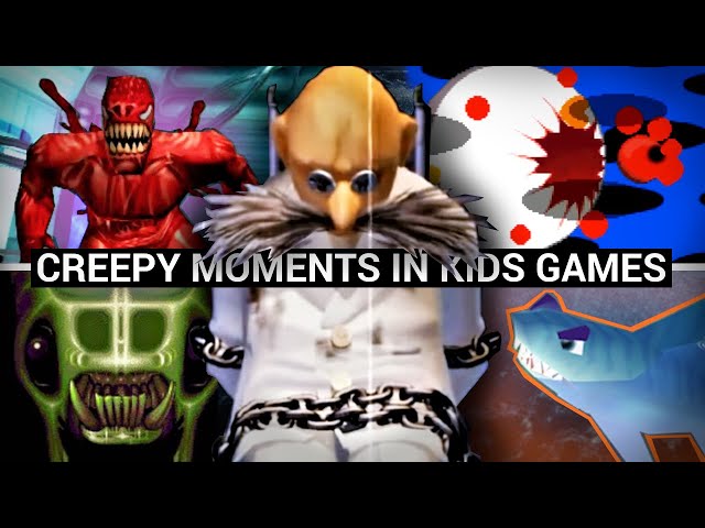 15 Oddly Creepy Moments in Kids Video Games