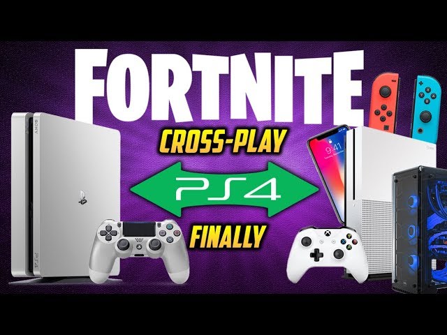 Fortnite PS4 FINALLY Allow Cross Play! (Missing One MORE PS4 Feature)
