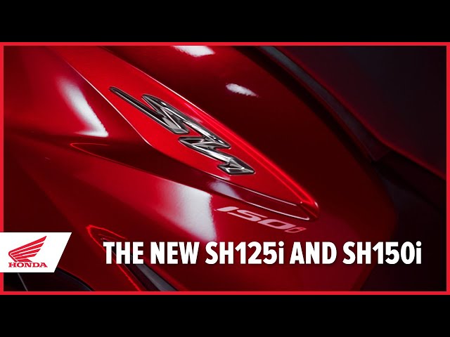 The New SH125i and SH150i - Product Features