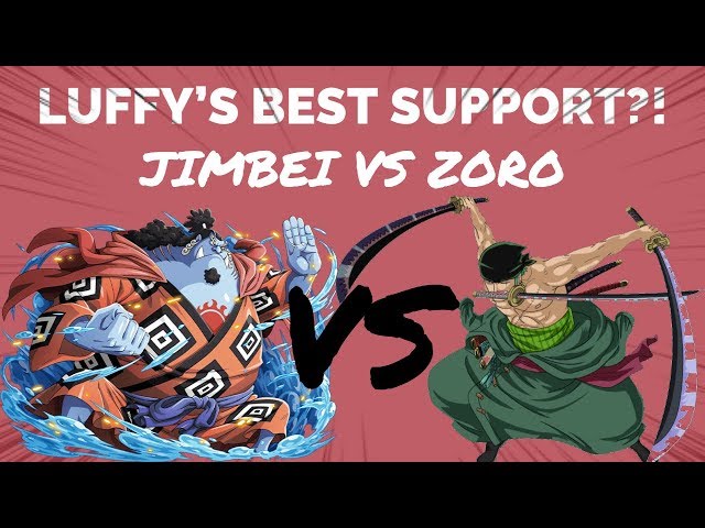 Best SUPPORT Character for Luffy: JIMBEI VS ZORO?!! | One Piece