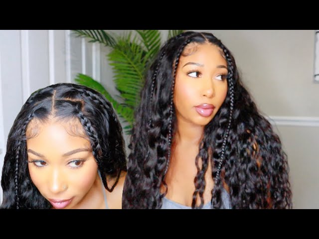 I’m Giving Very Much Bohemian Vibes| Deep Wave Lace Front| Ft. CurlyMe Hair