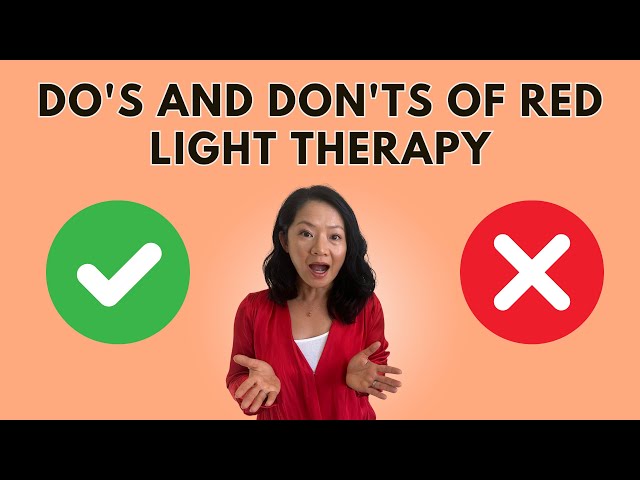 DO'S AND DONT'S OF RED LIGHT THERAPY w/ Dr. Viv