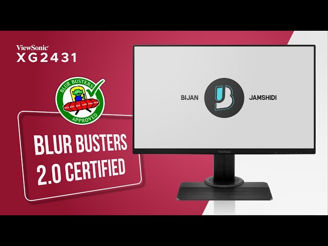Worlds FIRST Blur Busters 2.0 Certified Gaming Monitor! - ViewSonic XG2431 Review