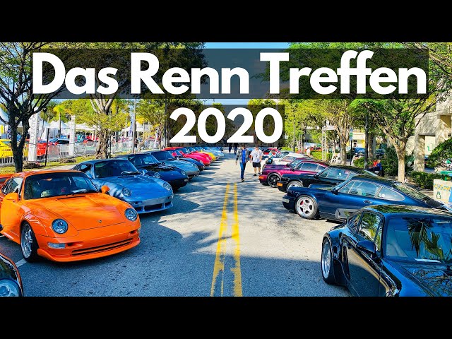 Das Renn Treffen 2020 - AMAZING Porsche Event in Miami, FL