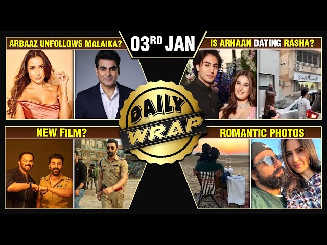 Arbaaz UNFOLLOWS Malaika, Arhaan-Rasha Fall In Love? Ranbir As A Cop | Top 10 News