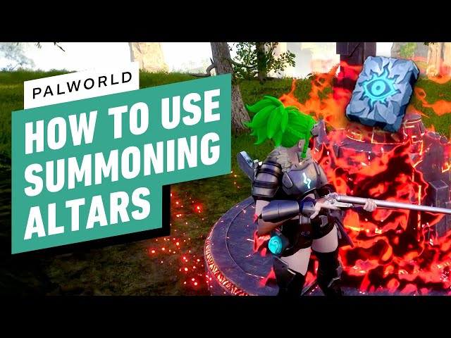 Palworld: How to Use the Summoning Altar